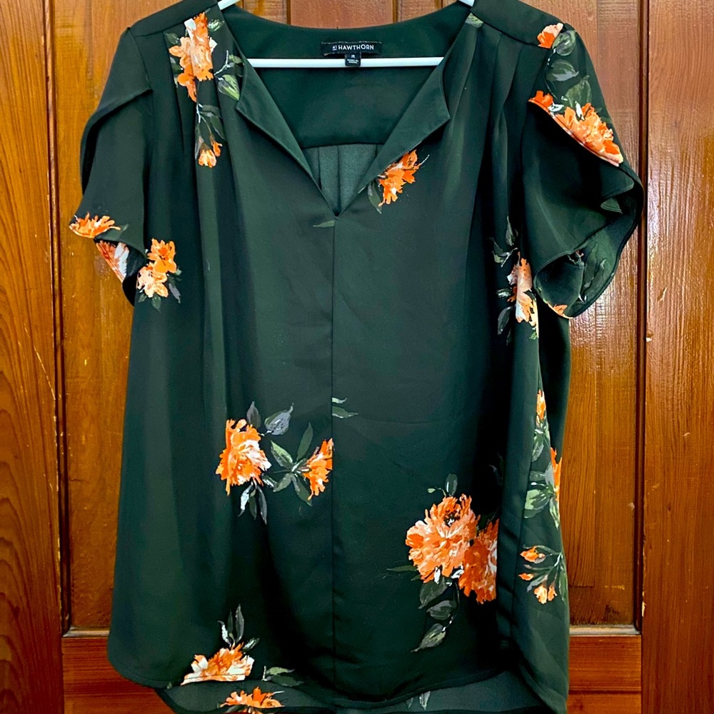 Short sleeve blouse